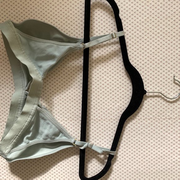 Noelle SculptKnit Graphic Bralette- bundle of black and teal - Picture 6 of 9